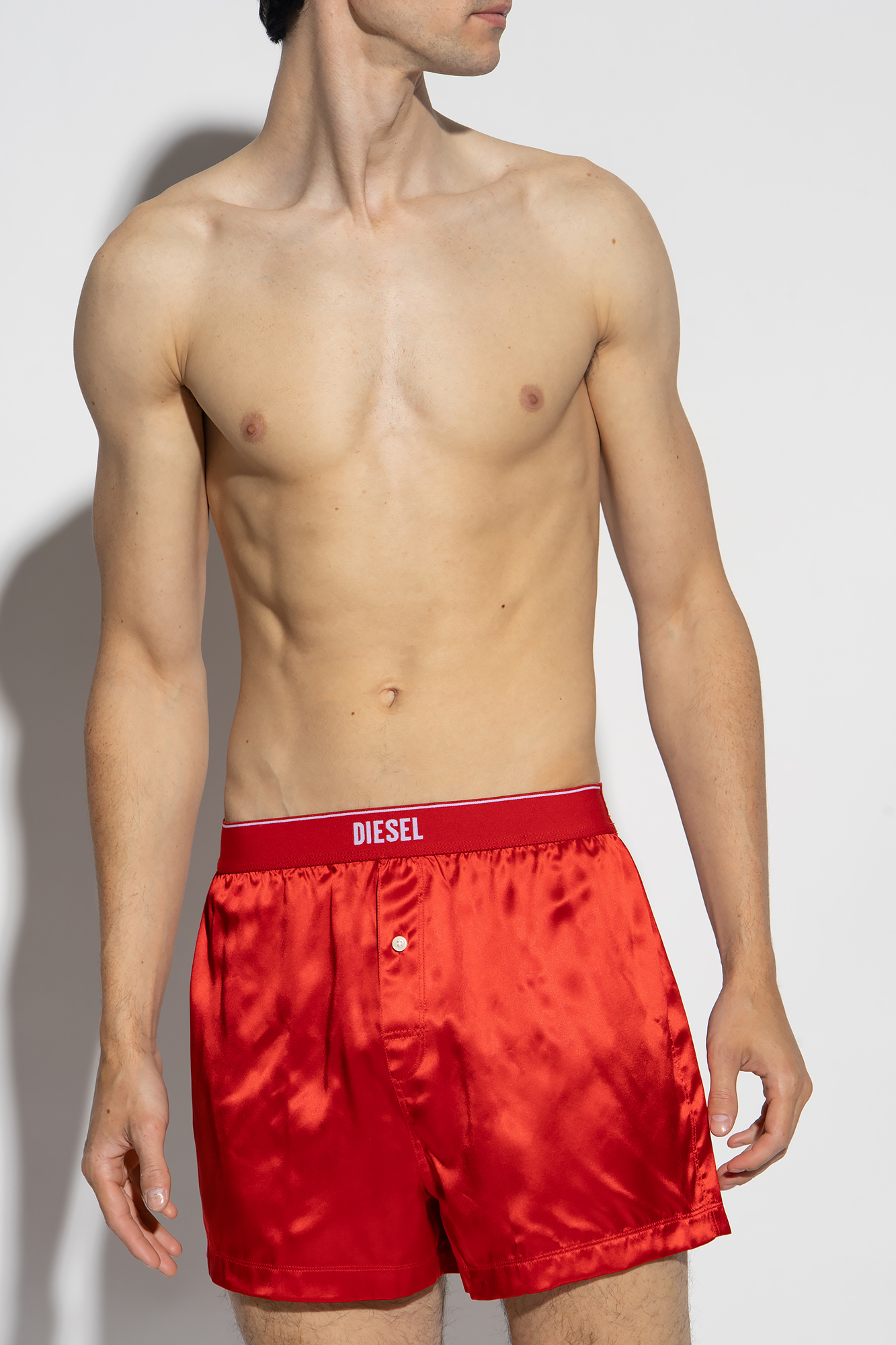 Red UUBX STARK EL silk boxers Diesel Vitkac Canada